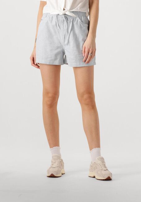 TOMMY JEANS Pantalon courte TJW COTTON LINEN SHORT Bleu clair - large