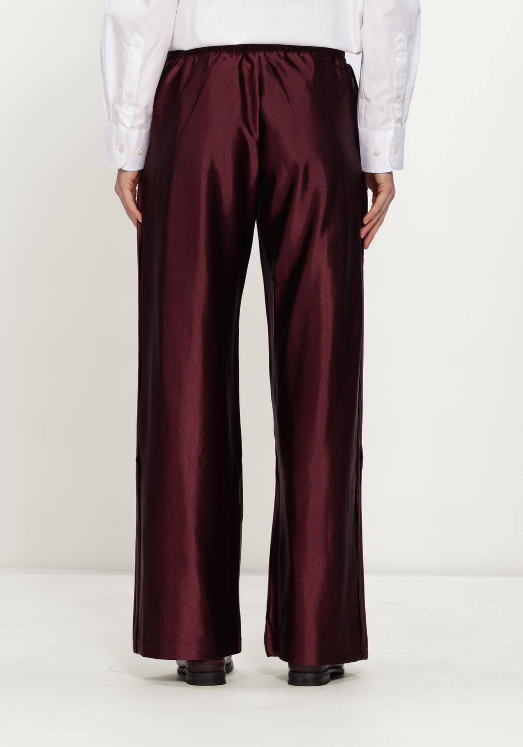 ADIDAS Pantalon large W SAT PT Bordeaux - large
