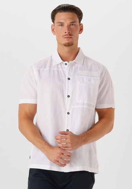 Witte PME LEGEND Casual overhemd CTN/LINEN CARGO FREEDOM - large