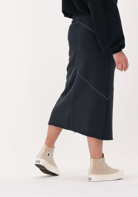 10DAYS Jupe midi A-LINE SKIRT Bleu foncé - large