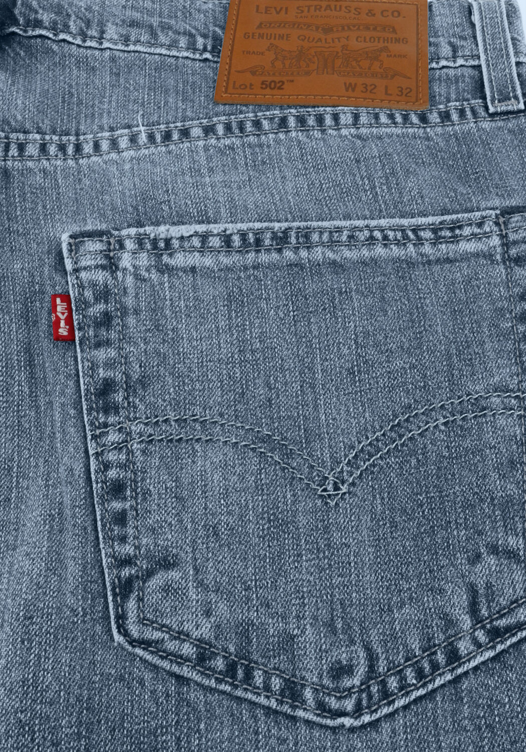 LEVI'S Straight leg jeans 502 TAPER en bleu - large