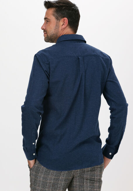 Blauwe ANERKJENDT Casual overhemd AKKNORAD MELANGE SHIRT - large