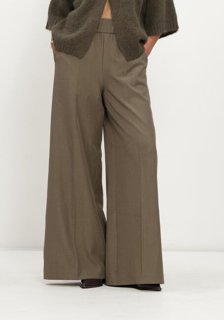 Khaki NOTRE-V Wijde broek NV-IRINA - large