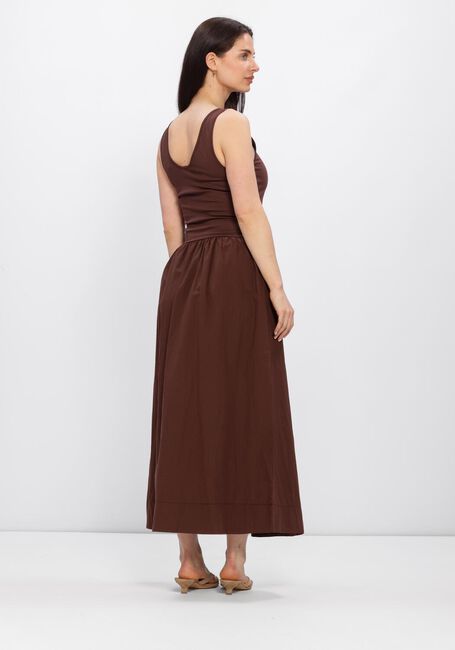 Bruine MINUS Jurken MSMARIE MIDI DRESS - large