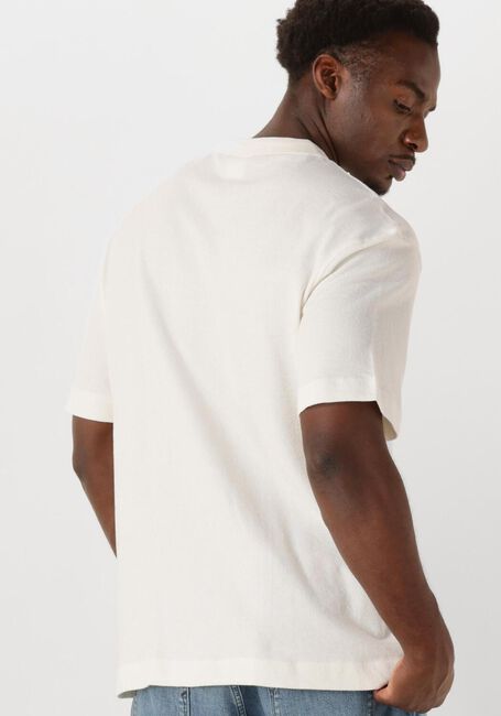 Gebroken wit SELECTED HOMME T-shirt SLHRELAXCALEB SS O-NECK TEE - large