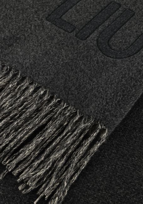 Grijze LIU JO Sjaal STOLA OVAL MONOGRAM Grijze LIU JO Sjaal STOLA OVAL MONOGRAM - large