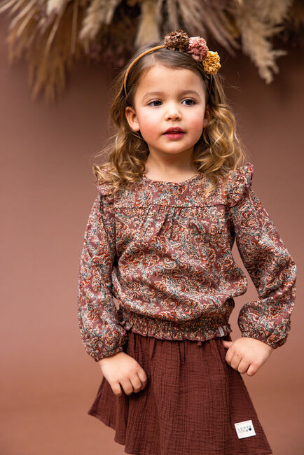 Bruine LOOXS Little Minirok 2331-7703 - large