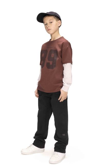 RETOUR T-shirt GUIDO Bordeaux - large