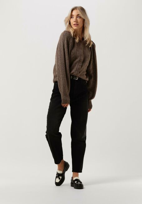 CO'COUTURE Gilet PIXIE POINTELLE CARDIGAN en taupe - large