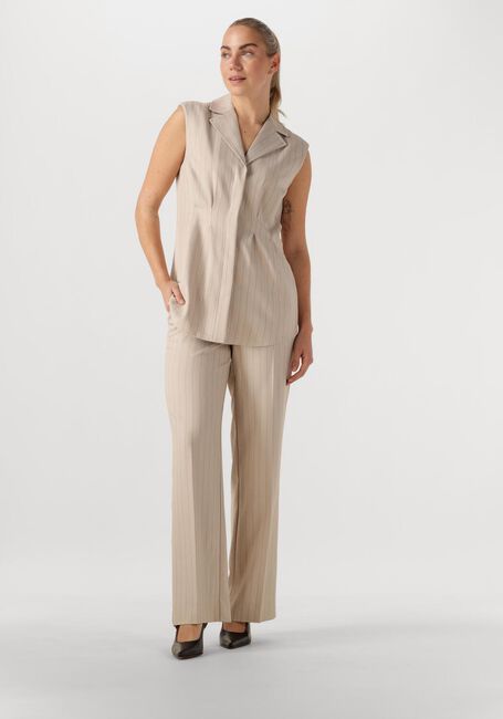 Beige BRUUNS BAZAAR Pantalon ELEZA PANTS - large