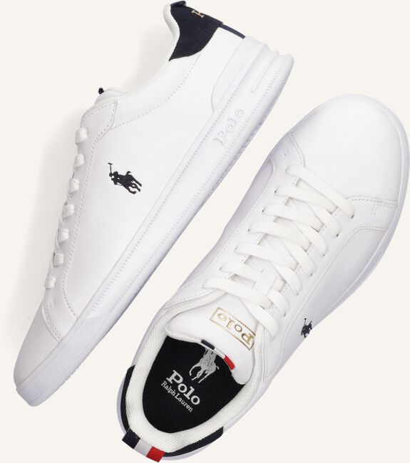 Witte POLO RALPH LAUREN Sneakers HRT COURT II Witte POLO RALPH LAUREN Sneakers HRT COURT II - large