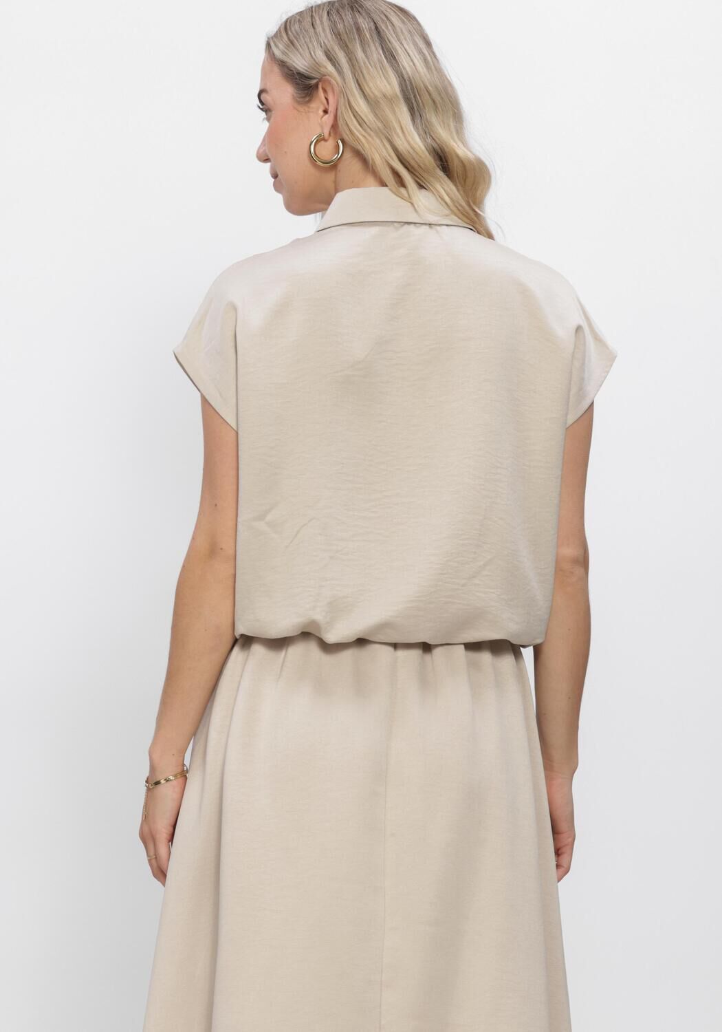 SIMPLE BLOUSE Blouses Sable - large