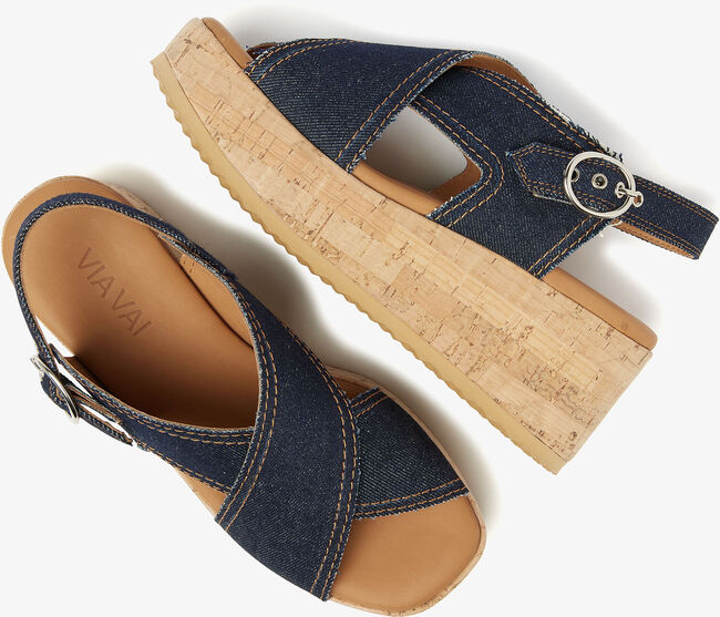 VIA VAI Sandales à talons SISSEL CAPRI en bleu - large