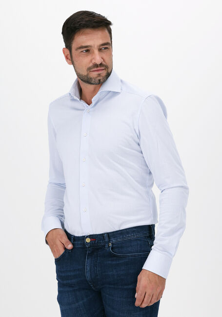 Blauwe PORTO MILANO Casual overhemd FARO - large