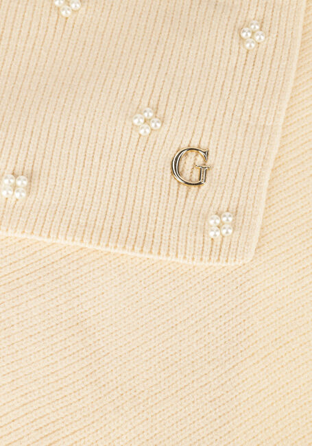 Beige GUESS Sjaal KNITTED SCARF - large