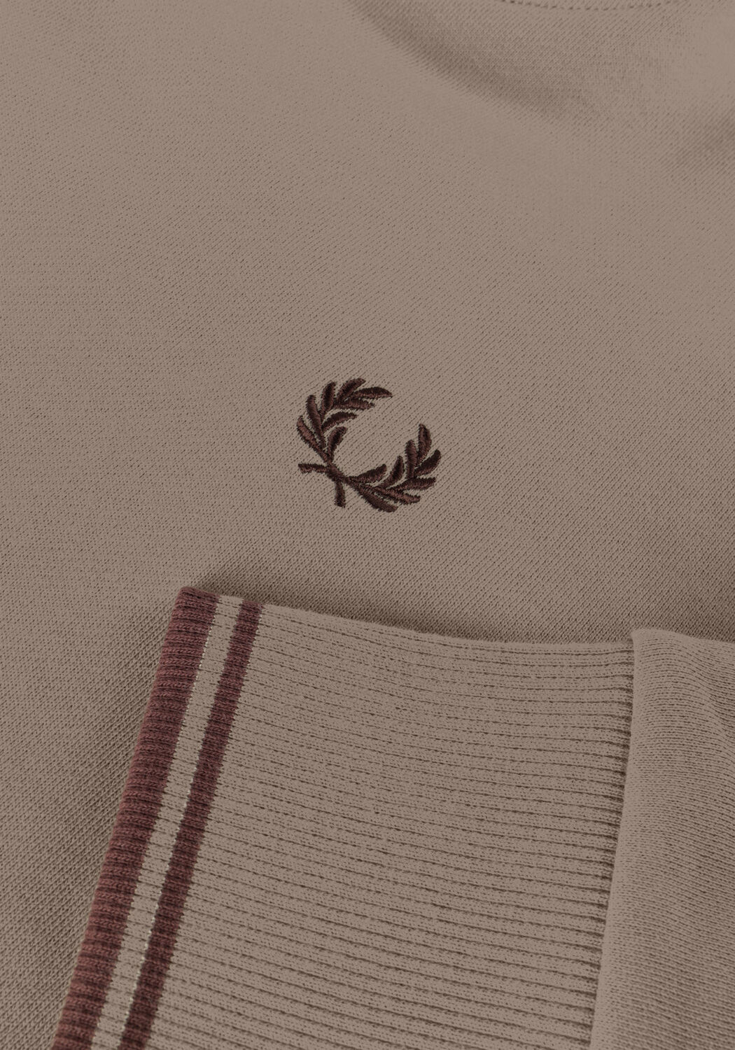 FRED PERRY Pull CREW NECK SWEATSHIRT Olive - large