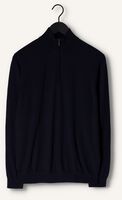 PROFUOMO Col roulé PULLOVER HALFZIP Bleu foncé PROFUOMO Col roulé PULLOVER HALFZIP Bleu foncé - medium