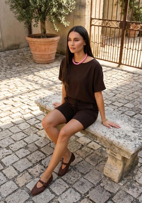 Bruine STUDIO ANNELOES Korte broek City bermuda - large