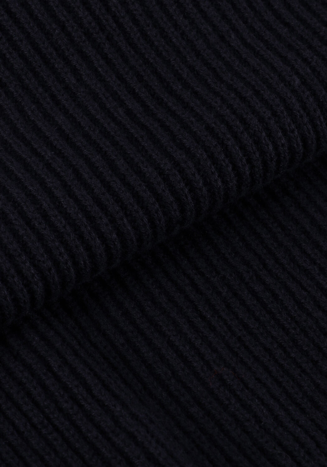 Donkerblauwe PURE PATH Trui LOOSE FIT HALF ZIP KNITWEAR - large