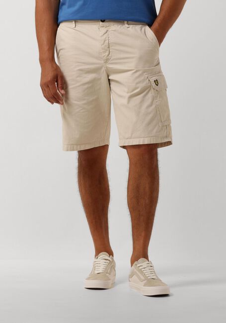 Beige LYLE & SCOTT Korte broek WEMBLEY CARGO SHORT - large