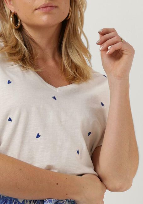 FABIENNE CHAPOT T-shirt PHIL V-NECK TEE 307 Blanc - large