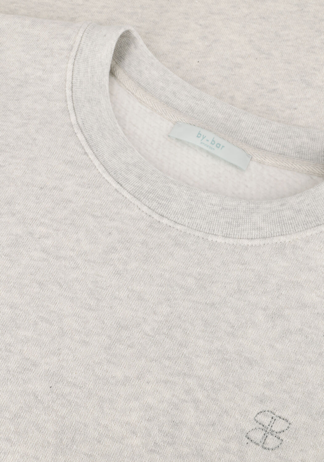 Ecru BY-BAR Mini jurk WILLOW SWEAT DRESS - large