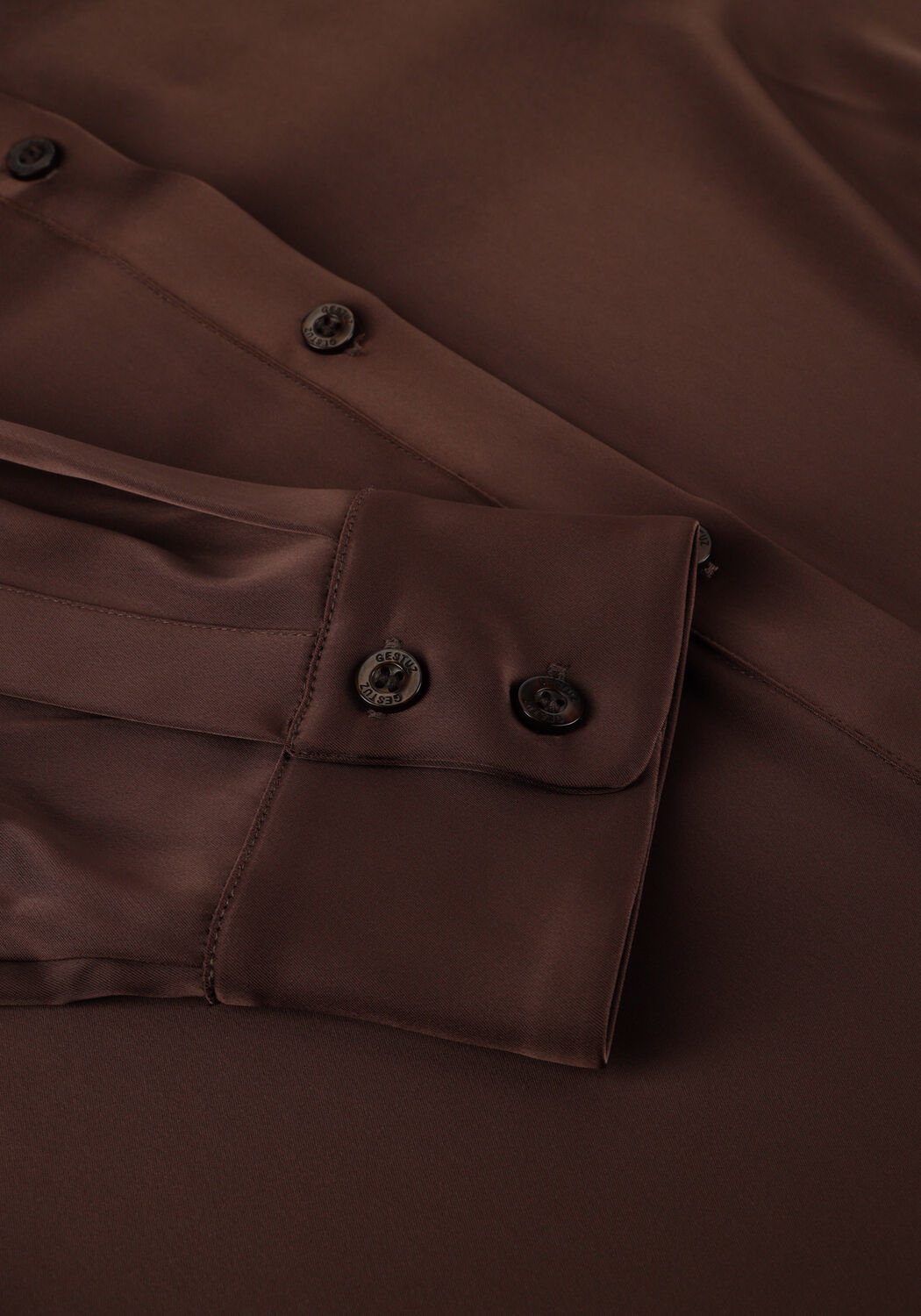 GESTUZ GZJESSIE SHIRT Blouses en marron - large