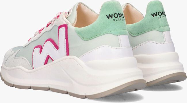 Groene WOMSH Lage sneakers WAVE - large