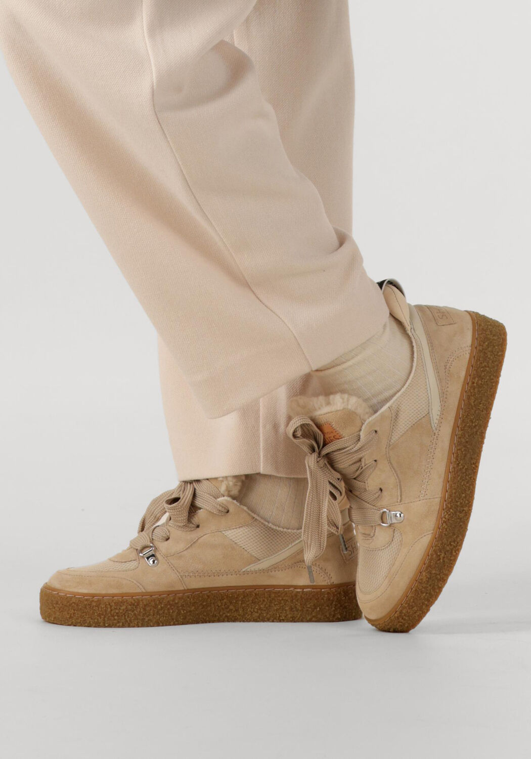 Beige SHABBIES Sneakers CHEWY UNNA - large