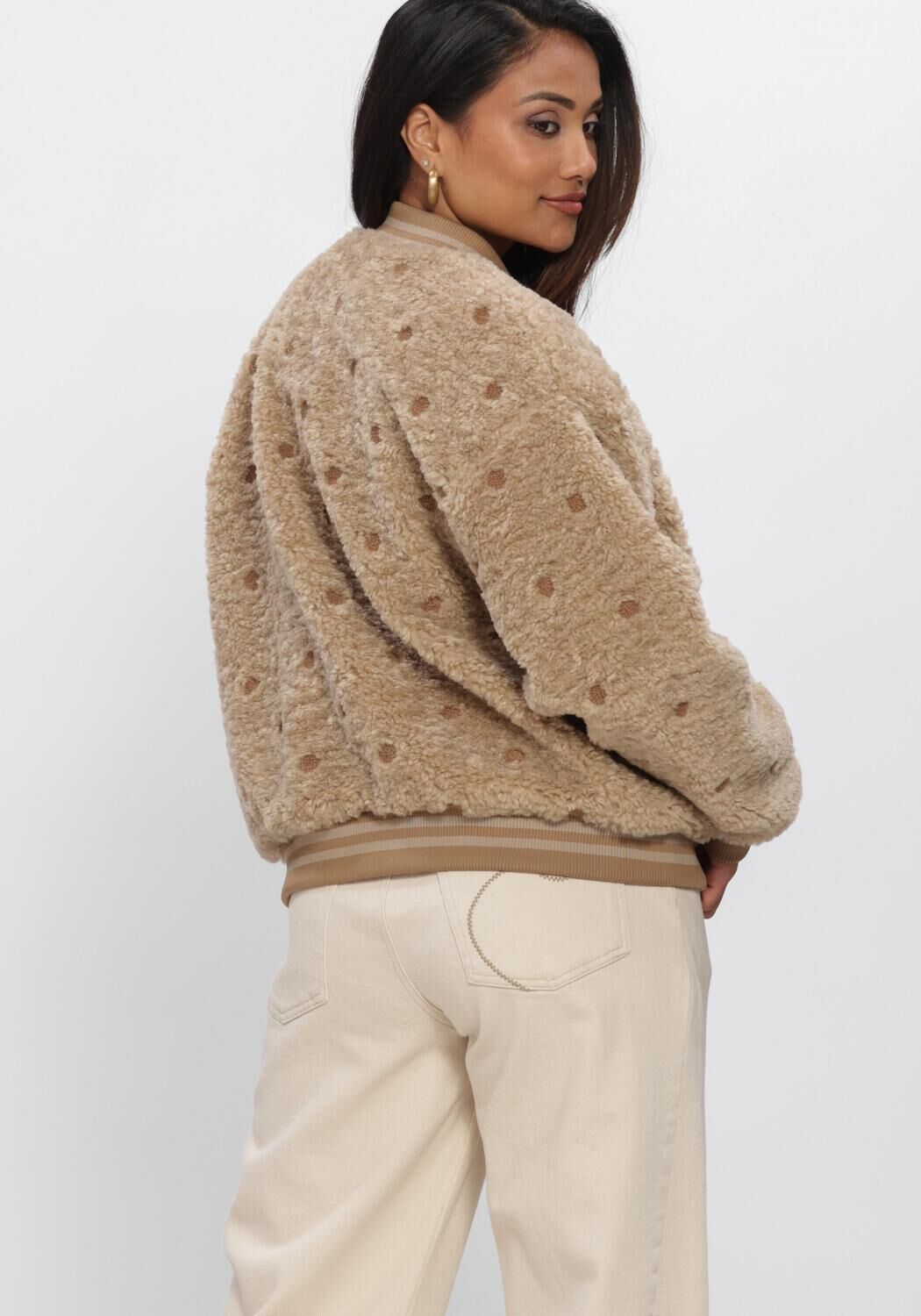 NUKUS Jack HENNY JACKET DOTS en beige - large