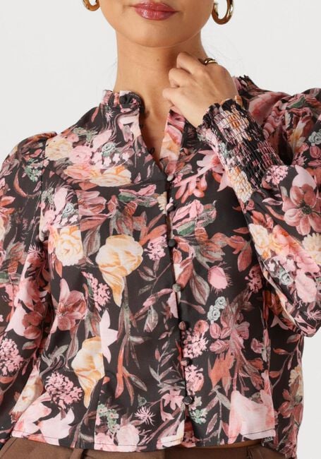 NEO NOIR GILDE BIG FLOWER BLOUSE Blouses en multicolore - large