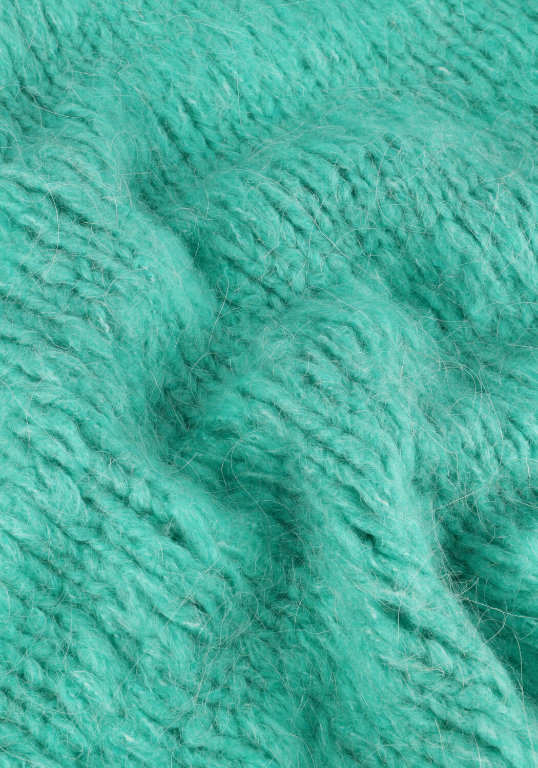 MODSTR&Ouml;M Pull GROVERMD O-NECK en vert - large