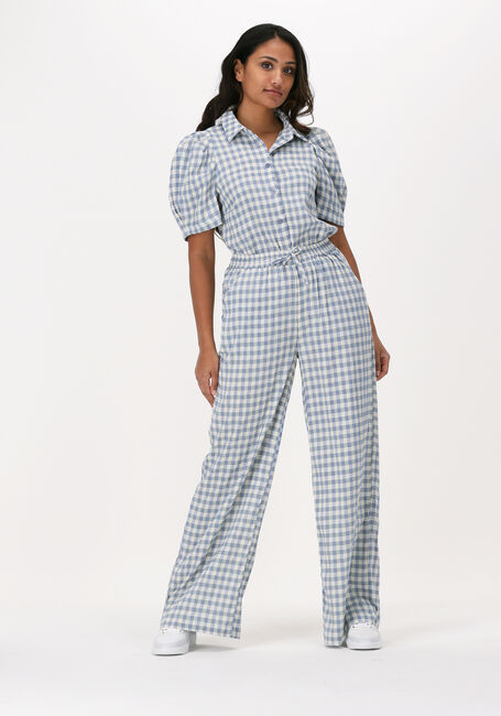 LOLLYS LAUNDRY Pantalon large RITA Bleu clair - large