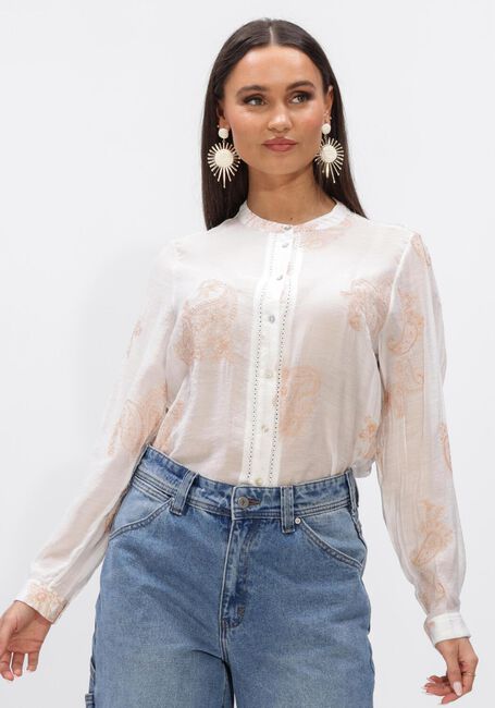 NUKUS ROSAN BLOUSE EMBROIDERY Blouses Blanc - large