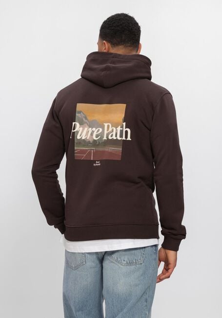 PURE PATH Chandail LANDSCAPE en marron - large
