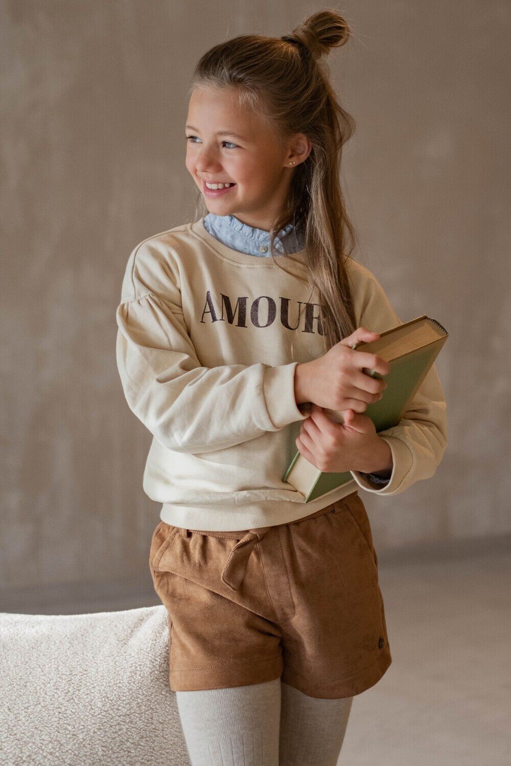 LIKE FLO Pull DANEE FLO SWEATER &Eacute;cru - large