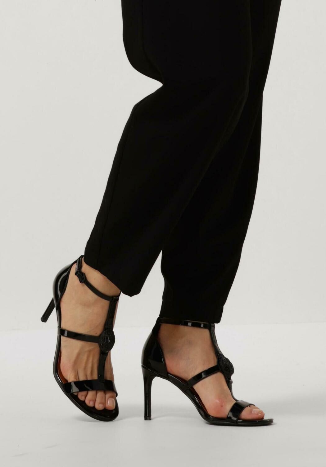 Zwarte KURT GEIGER LONDON Sandalen HAMPTON SANDAL - large