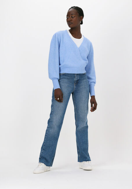 Y.A.S. Pull YASVISTA LS KNIT PULLOVER Bleu clair - large