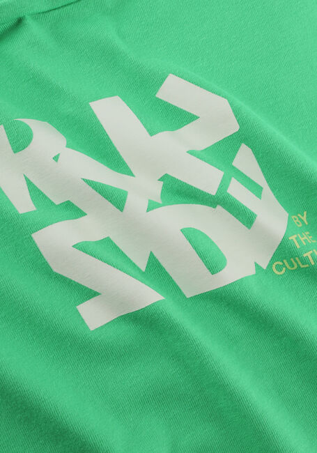 Groene RAIZZED T-shirt SELIN - large