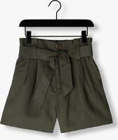 SCOTCH & SODA Pantalon court HIGH-RISE PAPER BAG SHORT en vert - medium