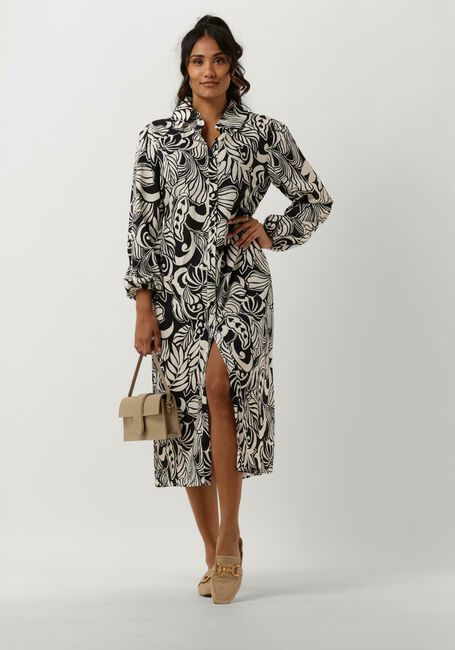 JUFFROUW JANSEN Robe midi DAYE en noir - large