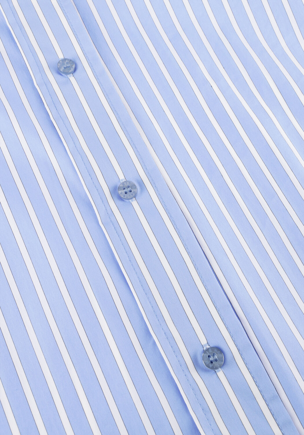 HAUTE L'AMITI&Eacute; BOW CANDY TWIST STRIPE SHIRT Blouses Bleu clair - large