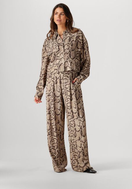 Zand ALIX THE LABEL  LADIES WOVEN SNAKE TWILL BLOUSE - large