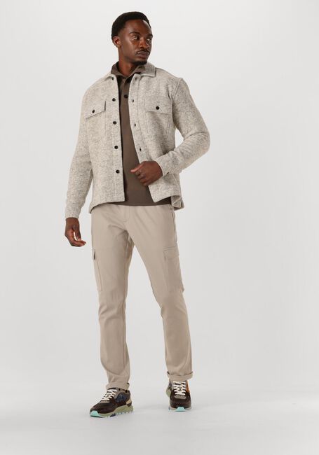 GENTI Surchemise EAGLE RELAXED FIT Gris clair - large