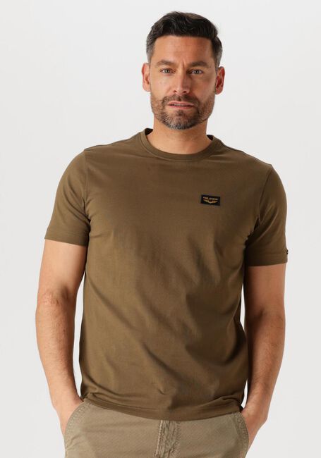 Groene PME LEGEND T-shirt SHORT SLEEVE R-NECK GUYVER TEE - large