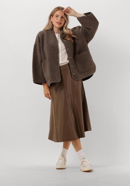 RUBY TUESDAY IREM BLOUSE WITH SMALL PLEATS + BUTTONS PLACKET Blouses en blanc - large