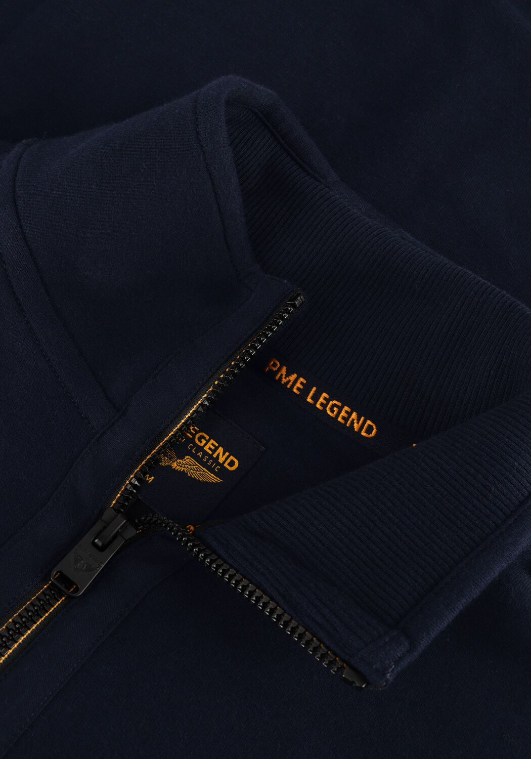 Zwarte PME LEGEND Sweater INTERLOCK JERSEY - large