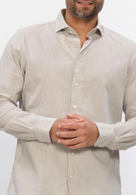 PROFUOMO Chemise classique SHIRT CUTAWAY SF CLASSIC en beige - large