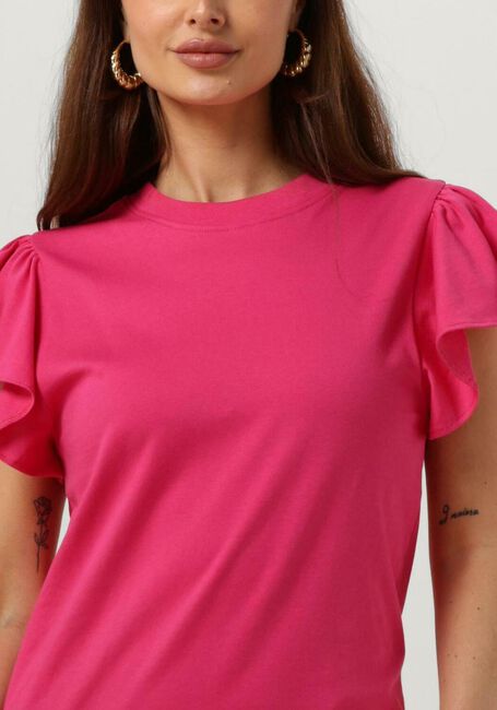 Roze ANOTHER LABEL Mini jurk AGACE T-SHIRT DRESS S/S - large