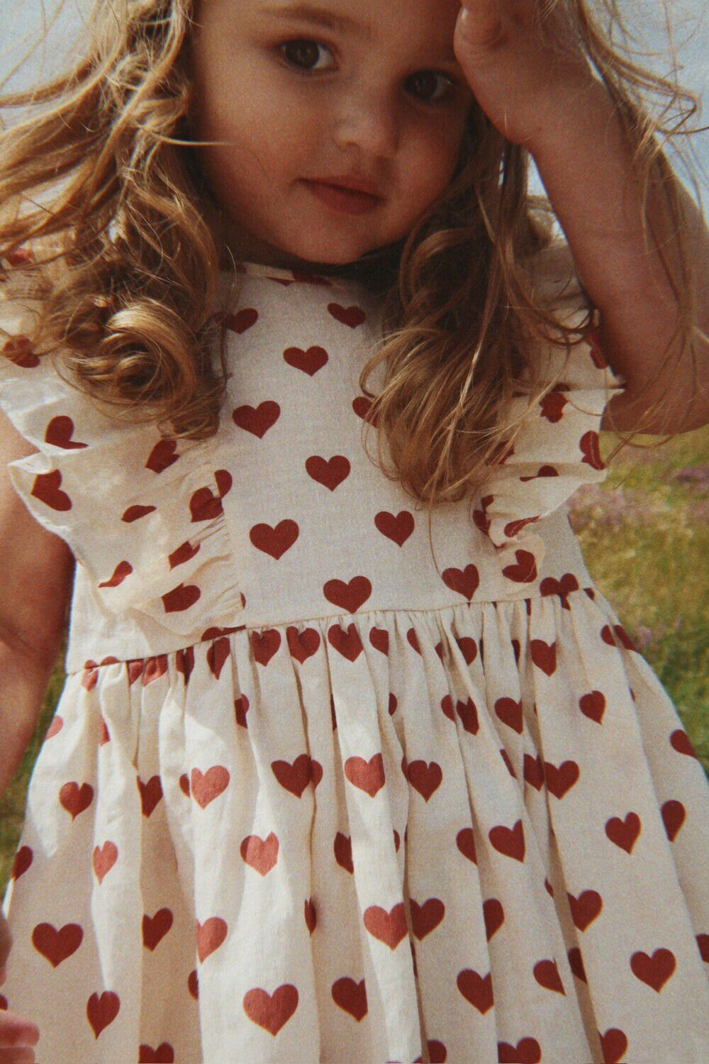Creme KONGES SLOJD Mini jurk CIANNA BOW DRESS - large